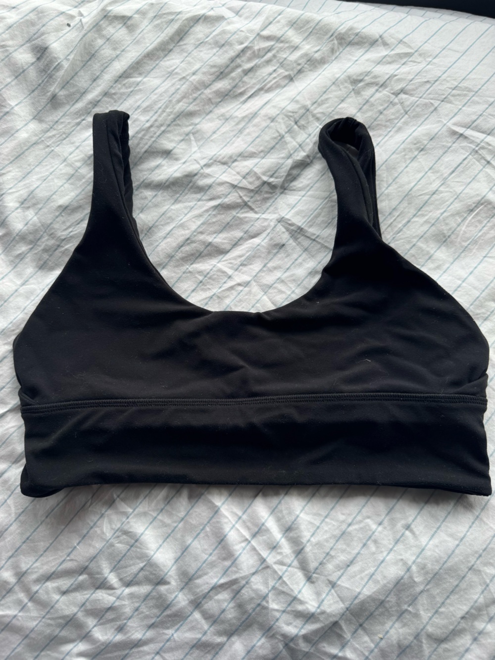 lululemon athletica Align Light Support Sports Bra - Black size: 8 - Picture 2 of 3